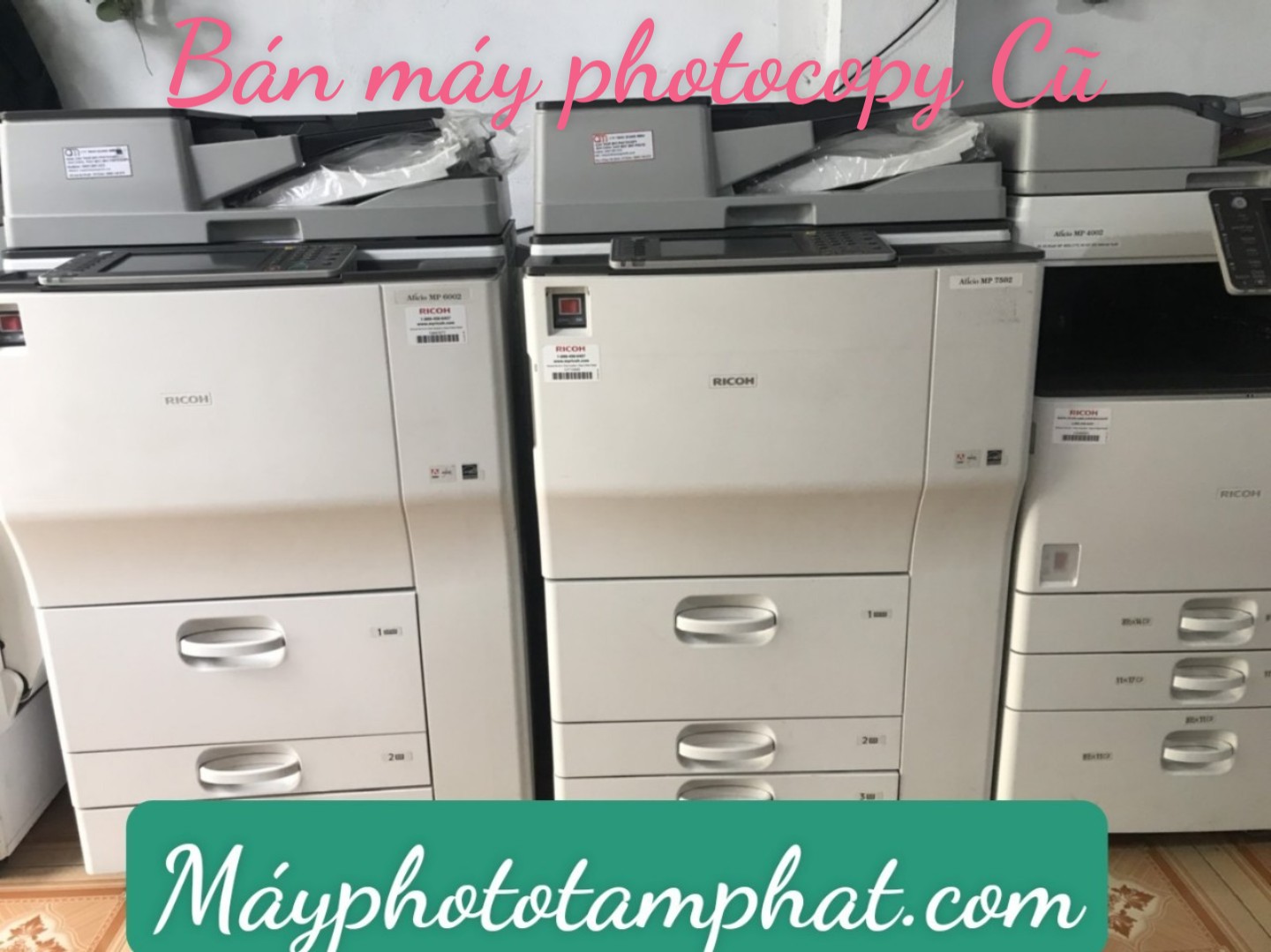 Báo giá bán máy photocopy cũ